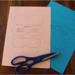 Einladungskarte Krümelmonster Vorlage Hübsch Bastelanleitung Einladungskarte Pyjamaparty In form Einer