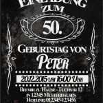 Einladungskarten 50 Geburtstag Vorlagen Erstaunlich Einladungskarten 50 Geburtstag