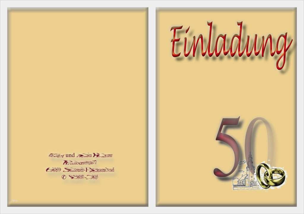 Einladungskarten 50 Geburtstag Vorlagen Word Elegant Vorlage Einladung 50 Geburtstag