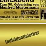 Einladungskarten 75 Geburtstag Vorlagen Hübsch Geburtstagseinladungen – Geburtstag Einladungskarten