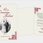 Einladungskarten Diamantene Hochzeit Vorlagen Süß Diamantene Hochzeit „iina“ Beige