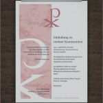 Einladungskarten Firmung Vorlagen Gratis Fabelhaft Genial Firmungs Einladung Text Fur Auaergewahnlich Und