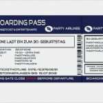 Einladungskarten Flugticket Vorlage Erstaunlich Schon Flugticket Einladung Vorlage Fur Einladungskarten