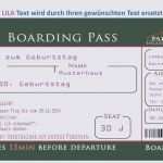Einladungskarten Flugticket Vorlage Gut Flugticket Vorlage