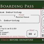 Einladungskarten Flugticket Vorlage Neu Text Einladung Geburtstag