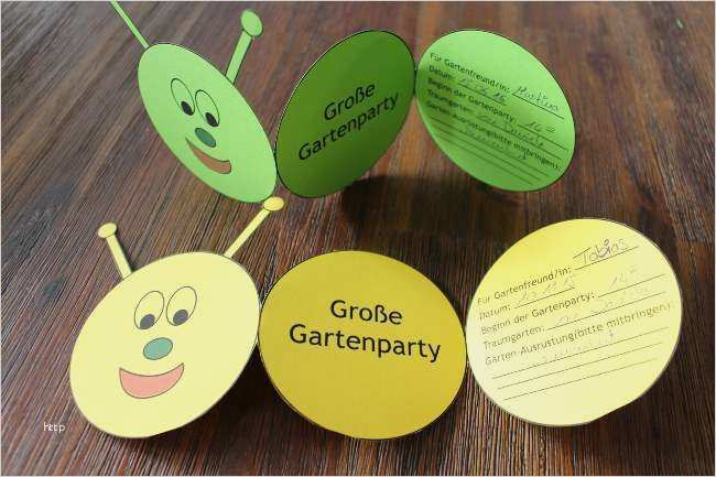 Einladungskarten Gartenparty Vorlagen Beste Lustige Einladungskarte Zur Geburtstagsparty In Raupenform