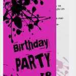 Einladungskarten Geburtstag 18 Vorlagen Wunderbar 18 Geburtstag Einladung Vorlagen