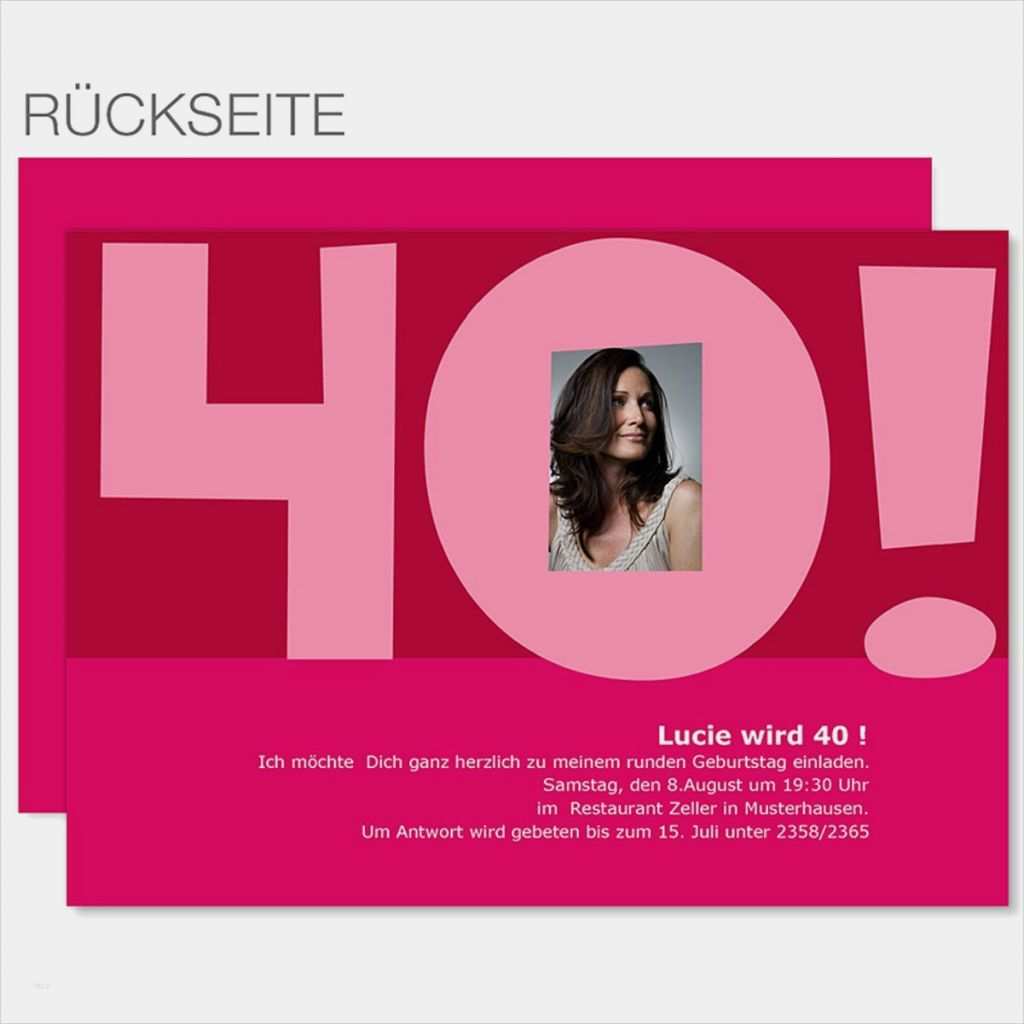 Einladungskarten Geburtstag 40 Vorlagen Genial Einladungskarten 40 Geburtstag Einladungskarten 40