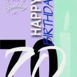 Einladungskarten Geburtstag Selber Machen Vorlagen Fabelhaft Einladungskarten Zum 70 Geburtstag