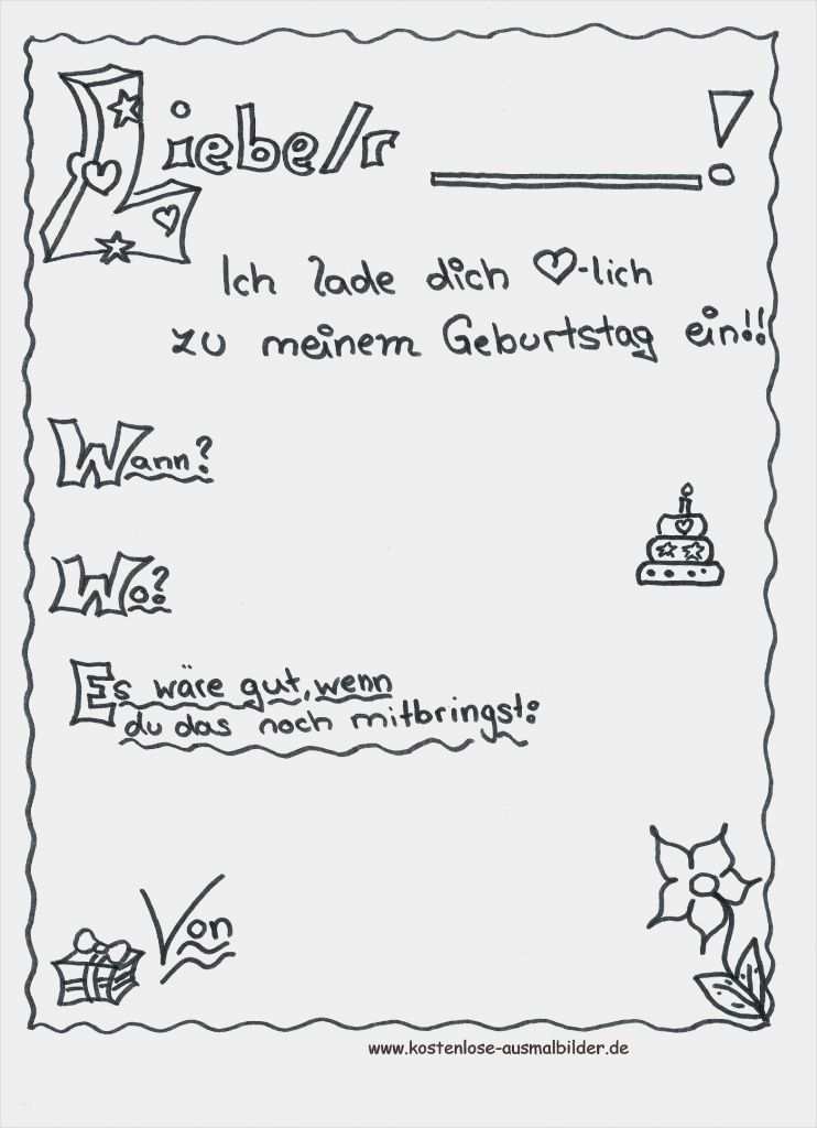 Einladungskarten Gratis Vorlagen Neu Einladungskarten Zum Geburtstag
