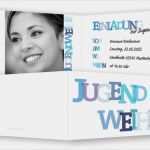 Einladungskarten Jugendweihe Vorlagen Erstaunlich Jugendweihe Einladungen