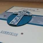 Einladungskarten Kommunion Vorlagen Luxus Einladung Zur Kommunionallerlei Stempelei