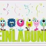 Einladungskarten Monster Vorlage Wunderbar Inspirierend 6 Geburtstag Einladung Fur Einladung