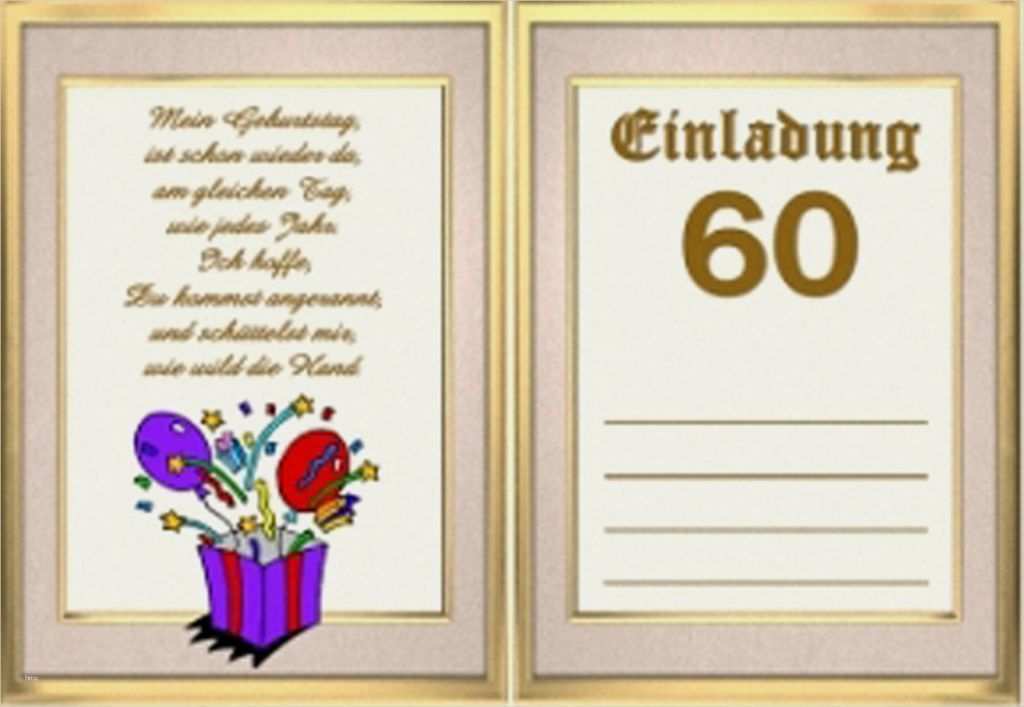 Einladungskarten Powerpoint Vorlagen Best Of 60 Geburtstag Einladung