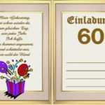Einladungskarten Powerpoint Vorlagen Best Of 60 Geburtstag Einladung
