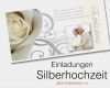 Einladungskarten Silberhochzeit Vorlagen Luxus Einladungskarten Silberhochzeit Vorlagen Schön