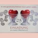 Einladungskarten Silberhochzeit Vorlagen Neu Einladungskarten Silberhochzeit Einladungskarten