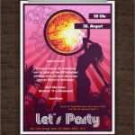 Einladungskarten Vorlagen Pdf Süß Let S Party Partyeinladung Mit Discokugel Zum Ausdrucken