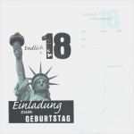 Einladungskarten Zum Geburtstag Vorlagen Fabelhaft Einladungskarten 18 Geburtstag