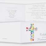 Einladungstext Kommunion Vorlage Kostenlos Wunderbar Einladungen Zur Kommunion