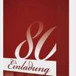 Einladungstext Zum 80 Geburtstag Vorlagen Großartig Einladung Zum 80 Geburtstag Ohne Foto