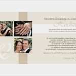 Einladungstexte Zur Hochzeit Vorlagen Cool Einladungskarte Hochzeit &quot;romantik&quot; Klappkarte Quadrat Creme