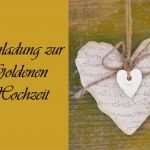 Einladungstexte Zur Hochzeit Vorlagen Neu Goldene Hochzeit Einladungskarten Hochzeitsportal24