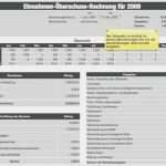 Einnahmen überschuss Rechnung Vorlage Pdf Neu Einnahmen Überschuss Rechnung 2009 Ohne Ust