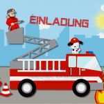 Einsatzplan Feuerwehr Vorlage Erstaunlich Einladungskarten 10 Einladungskarten Geburtstag