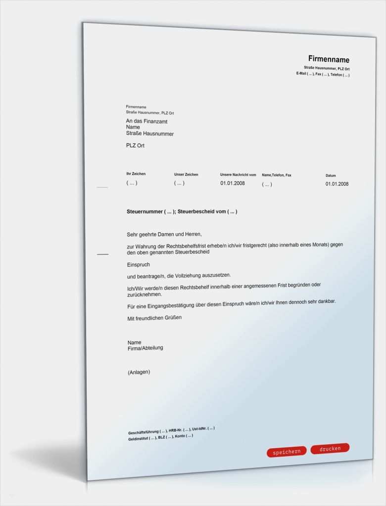 Einspruch Gegen Fahrverbot Vorlage Erstaunlich Fristwahrender Einspruch Gegen Steuerbescheid Muster