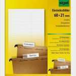 Einsteckschilder Für Hängemappen Vorlage Bewundernswert Sigel Pc Einsteckschilder Für Hängemappen