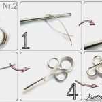Einstellungstest Draht Biegen Vorlage Angenehm Alessas Blog Diy Schmuckverschluss Aus Draht