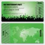 Eintrittskarte Fußball Vorlage Erstaunlich Einladungskarten Als Eintrittskarte Grün Ab 55 Cent