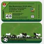 Eintrittskarte Fußball Vorlage Wunderbar Einladungskarten Fußball Kostenlos Einladungskarten