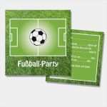 Eintrittskarte Fußball Vorlage Wunderbar Fussball Einladung Basteln