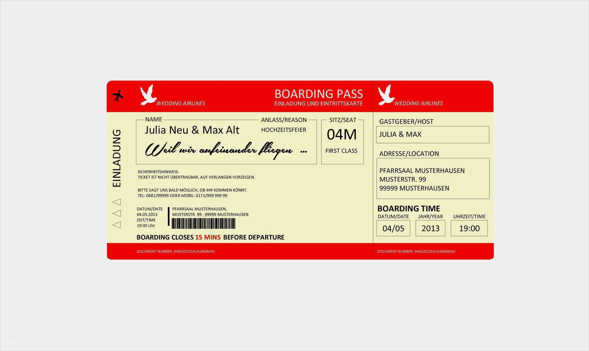 Eintrittskarte Vorlage Word Luxus Vorlage Einladung Geburtstag Kostenlos Einladungen