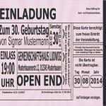 Eintrittskarte Vorlage Word Schönste Schon 50 Geburtstag Einladung Kostenlos Fur Schan