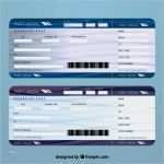 Eintrittskarten Drucken Vorlage Kostenlos Erstaunlich Modèle De Billet D Avion