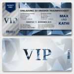 Eintrittskarten Vorlagen Zum Ausdrucken Wunderbar Hochzeitskarten Als Vip Eintrittskarte Blau Ab 55 Cent