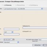 Einzahlungsschein Schweiz Vorlage Wunderbar oranger Blauer Einzahlungsschein › Zahlungen Erfassen
