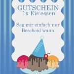 Eis Gutschein Vorlage Erstaunlich Eis Essen Gutscheinvorlagen En & Verschenken