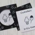 Eis Gutschein Vorlage Süß Rabattgutschein