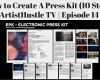 Electronic Press Kit Vorlage Genial How to Create A Press Kit for Musicians