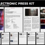 Electronic Press Kit Vorlage Schön Epk
