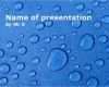 Elegante Powerpoint Vorlagen Schönste Plantilla Powerpoint De Diapositiva Gotas De Agua
