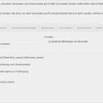 Elektronischer Rechnungsversand Vorlage Neu Mehrere E Mail Vorlagen