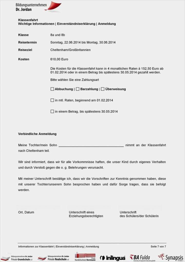 Elektronischer Rechnungsversand Vorlage Neu Schön Einverständniserklärung Für Kinder Bilder Entry