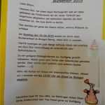 Elternbrief Vorlage Ausflug Luxus Protestantischer Kindergarten Weisenheim Am Sand April 2015