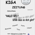 Elternbrief Vorlage Kindergarten Wunderbar Vorwort Kiga St Bruder Klaus Waldperlach