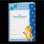 Elterngespräch Krippe Vorlage Fabelhaft Mein Eingewöhnungstagebuch Für Krippe Und Kita